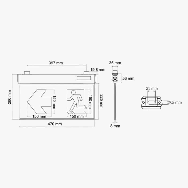 22.2 ป้ายไฟ SLIM 2 หน้า รุ่น XLF-S15R-2C ( REMOTE-SUPPORT )_1